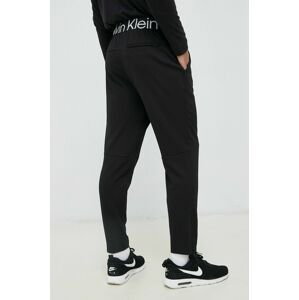Tréningové nohavice Calvin Klein Performance Effect čierna farba, jednofarebné