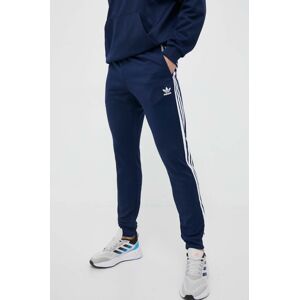 Tepláky adidas Originals tmavomodrá farba, jednofarebné