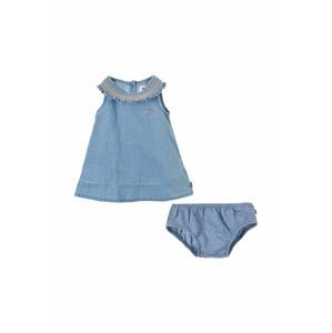 Šaty pre bábätká Levi's mini, áčkový strih