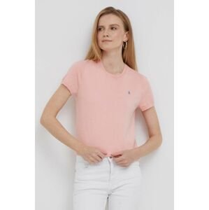 Tričko Polo Ralph Lauren dámsky, ružová farba
