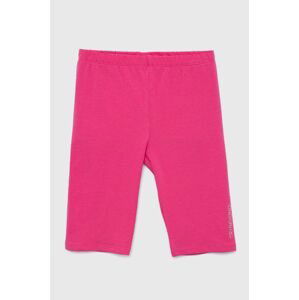 Detské krátke nohavice Birba&Trybeyond ružová farba, s potlačou