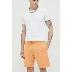 Šortky Jack & Jones JPSTNEWBASIC pánske, oranžová farba, 12224021