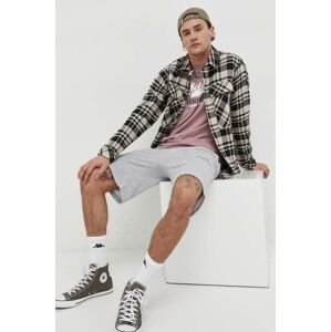 Šortky Jack & Jones JPSTFELIX pánske, šedá farba, melanžové, 12225113