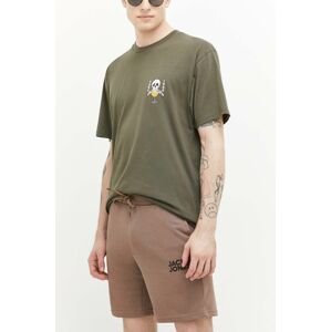 Šortky Jack & Jones JPSTNEWSOFT pánske, hnedá farba, 12228920