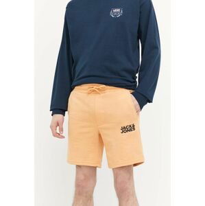 Šortky Jack & Jones JPSTNEWSOFT pánske, oranžová farba, 12228920