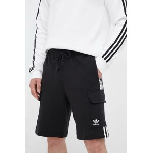 Bavlnené šortky adidas Originals čierna farba