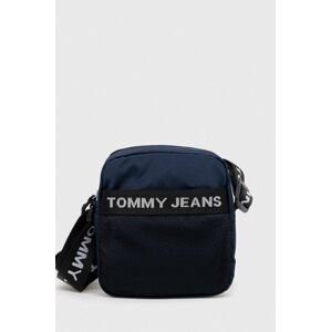 Malá taška Tommy Jeans tmavomodrá farba