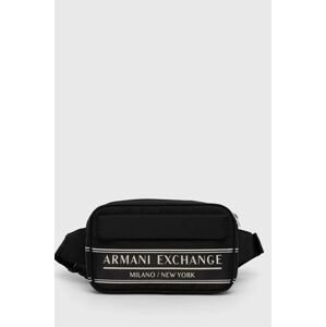 Ľadvinka Armani Exchange čierna farba