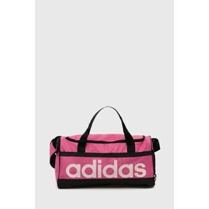 Športová taška adidas Linear ružová farba
