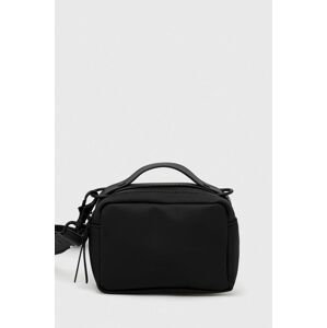 Malá taška Rains 13070 Box Bag Micro čierna farba