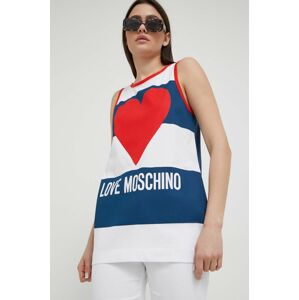 Bavlnený top Love Moschino