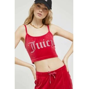 Top Juicy Couture Rain dámsky, ružová farba