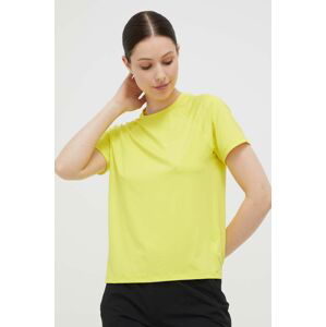 Športové tričko Marmot Windridge žltá farba