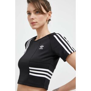 Tričko adidas Originals dámsky, čierna farba