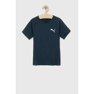 Detské tričko Puma EVOSTRIPE Tee B s potlačou