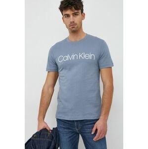 Bavlnené tričko Calvin Klein s potlačou