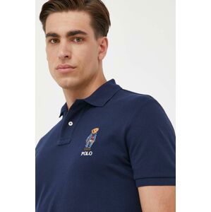 Bavlnené polo tričko Polo Ralph Lauren s nášivkou