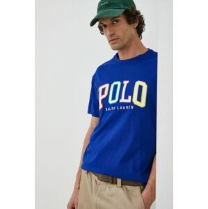 Bavlnené tričko Polo Ralph Lauren s nášivkou
