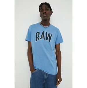 Bavlnené tričko G-Star Raw s potlačou
