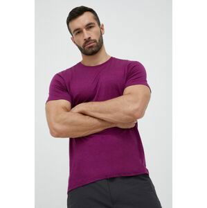 Športové tričko Icebreaker Tech Lite II fialová farba, jednofarebné