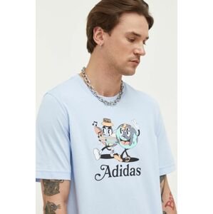 Bavlnené tričko adidas Originals s potlačou