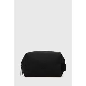 Kozmetická taška Rains 15580 Wash Bag Small 15580.01-Black, čierna farba