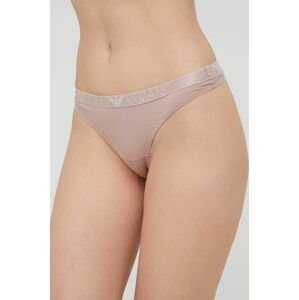 Tangá Emporio Armani Underwear ružová farba,