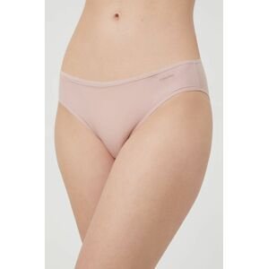 Nohavičky Calvin Klein Underwear ružová farba,