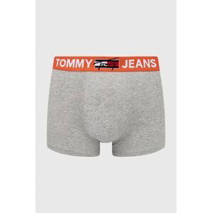 Boxerky Tommy Hilfiger pánske, šedá farba