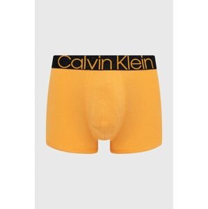 Boxerky Calvin Klein Underwear pánske, oranžová farba