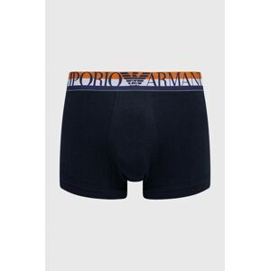 Boxerky Emporio Armani Underwear pánske, tmavomodrá farba