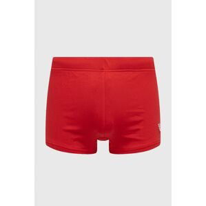 Plavky Emporio Armani Underwear červená farba