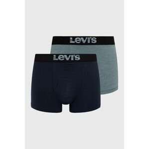 Boxerky Levi's pánske, tmavomodrá farba