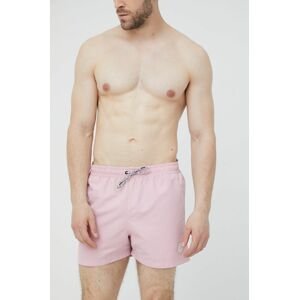 Plavkové šortky Pepe Jeans Remo D ružová farba
