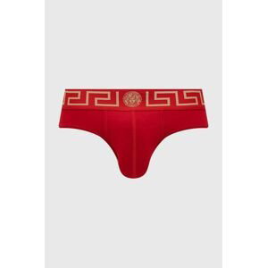 Slipy Versace pánske, červená farba