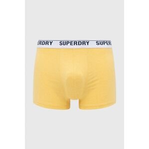 Boxerky Superdry pánske, žltá farba