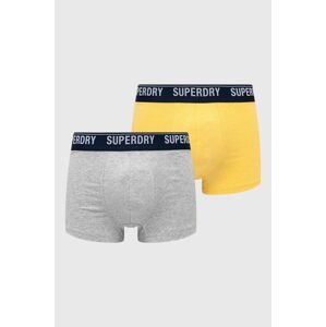 Boxerky Superdry pánske, žltá farba