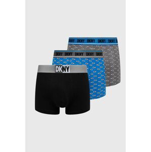 Boxerky Dkny (3-pak) pánske, čierna farba