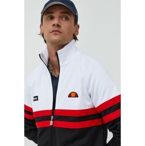 Mikina Ellesse SHM00892-BLK/RED/WH, pánska, čierna farba, s nášivkou