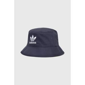 Bavlnený klobúk adidas Originals HD9710.D-SHANAV, tmavomodrá farba, bavlnený