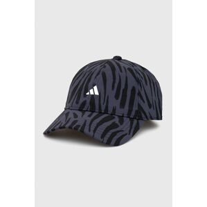 Čiapka adidas HA5542 tmavomodrá farba, vzorovaná