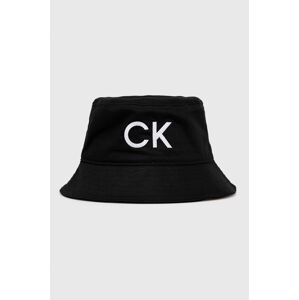 Klobúk Calvin Klein čierna farba