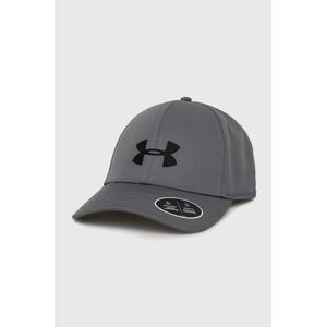 Čiapka Under Armour 1369781-001, šedá farba, jednofarebná