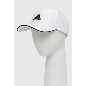 Čiapka adidas HB7119 biela farba, s nášivkou