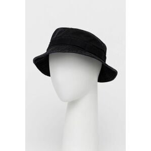 Bavlnený klobúk Deus Ex Machina čierna farba, bavlnený