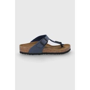 Detské žabky Birkenstock tmavomodrá farba