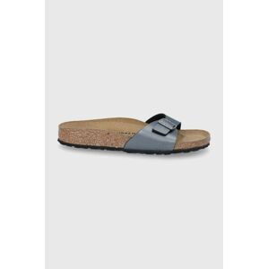 Šľapky Birkenstock Madrid dámske, šedá farba