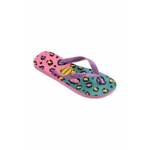 Žabky Havaianas Top Animals dámske, na plochom podpätku