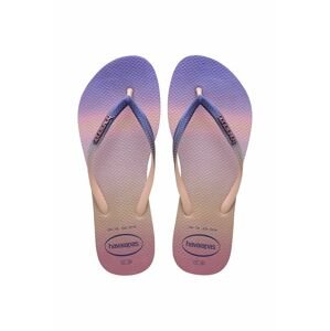 Žabky Havaianas Slim Gradient Sunset dámske, na plochom podpätku