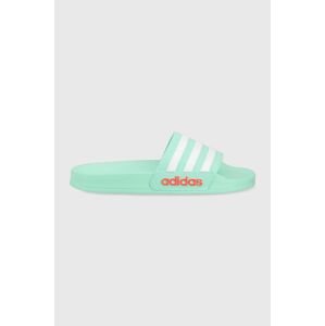 Detské šľapky adidas Adilette GW0323 tyrkysová farba